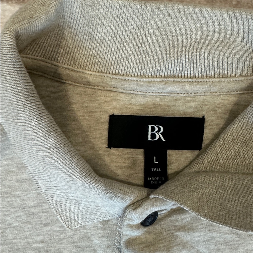 Banana republic cream polo shirt - Picture 2 of 2